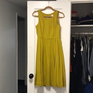 J. Crew Mustard Dress